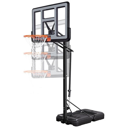 Winmax - Adult 44-inch Pull Rod Adjustable Basketball Hoop