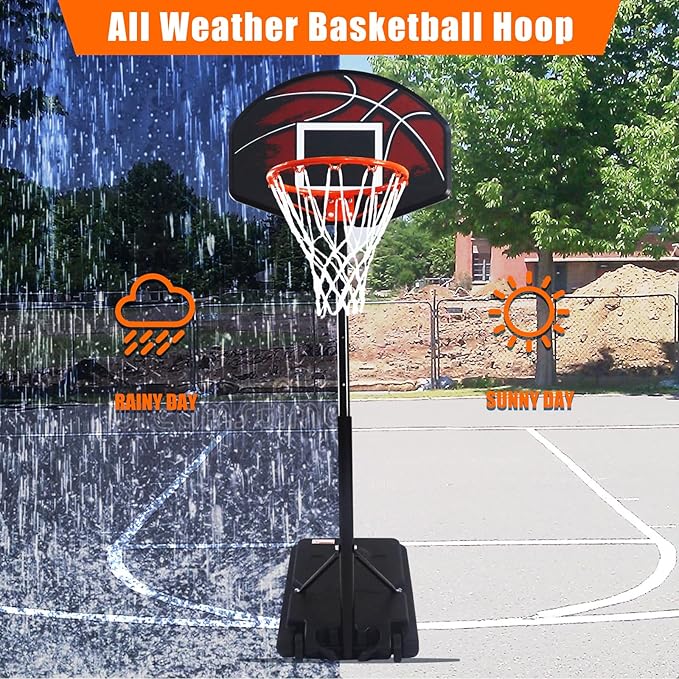 Winmax - Youth 28-inch Adjustable Basketball Hoop